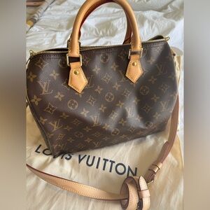 Louis Vuitton Speedy 30 Bandouliere Monogram
